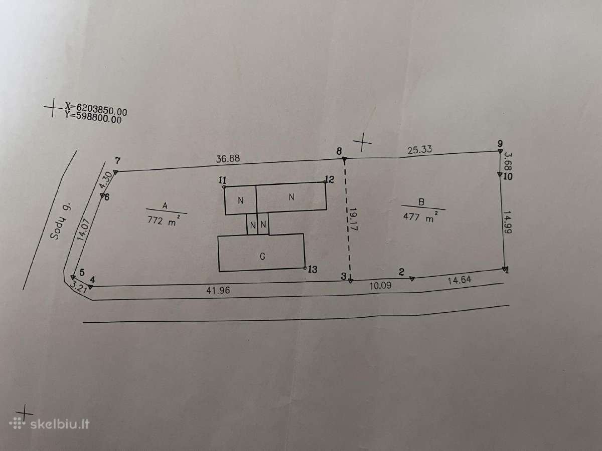Sklypas Rokiškio mieste - nuotraukos Nr. 2
