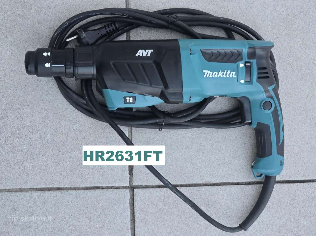 Makita perforatorius ir uždedamas siurblys - nuotraukos Nr. 6