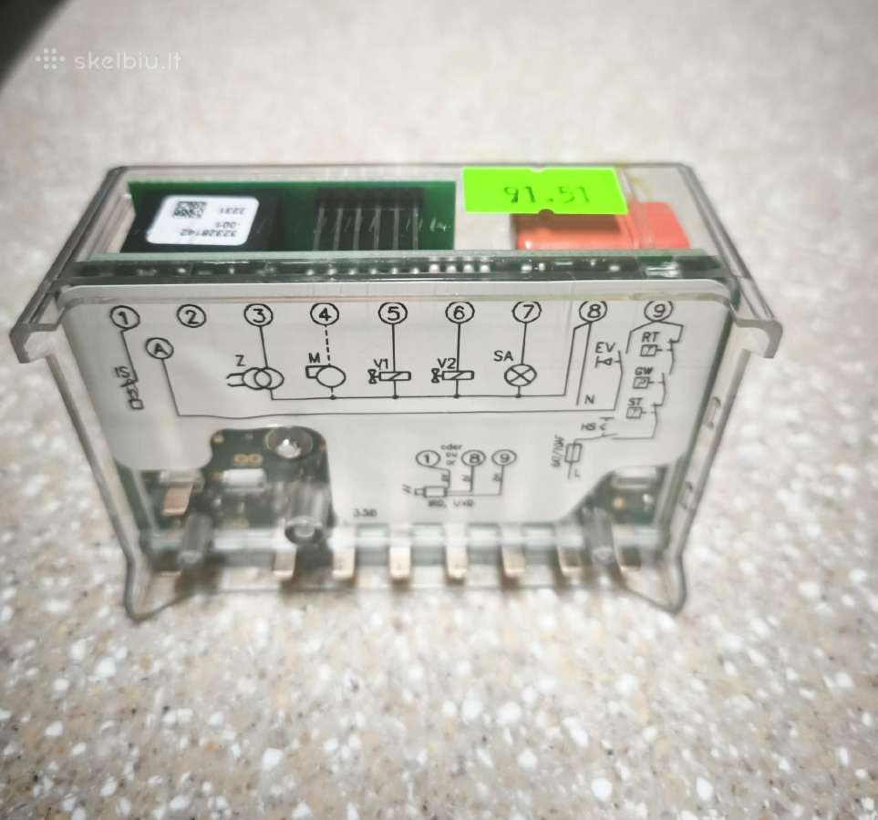 Buderus Degiklio automatikos blokas Dkg 972-n mod. - nuotraukos Nr. 2