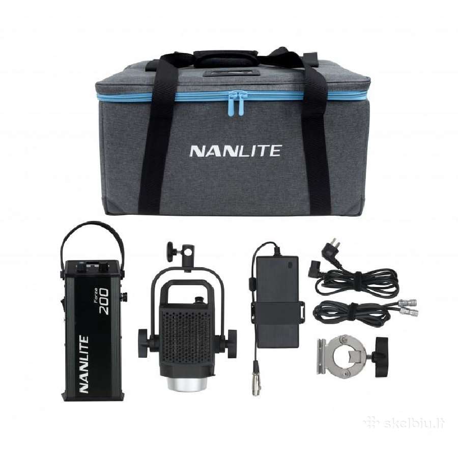 Nanlite forza 200 LED spot light lempa - nuotraukos Nr. 2