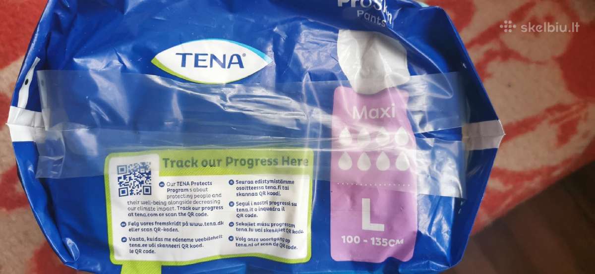 Tena Proskin pants sauskelnės - kelnaitės L - nuotraukos Nr. 2