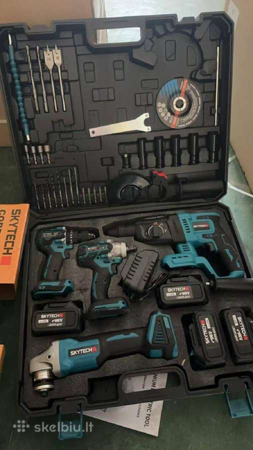 Skytech professional akumulia įrankiai 4 in1