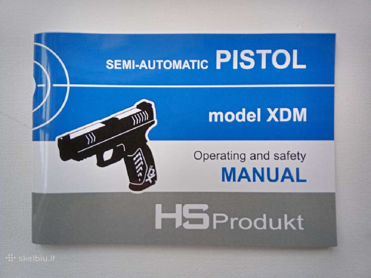 Hs Hdm-9 3.8 (9x19) + 4 dėtuvės, Full Package - nuotraukos Nr. 10