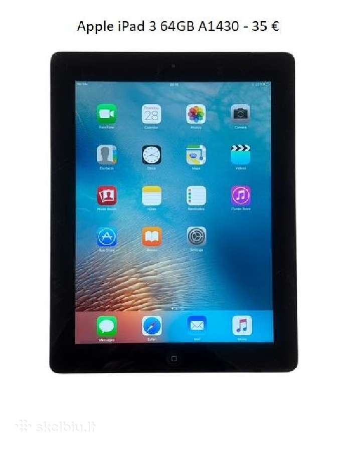 Planšetės iPad, Samsung, Lenovo ir kt. - nuotraukos Nr. 2