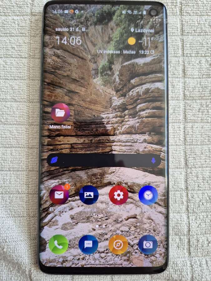 Samsung S10 - nuotraukos Nr. 2