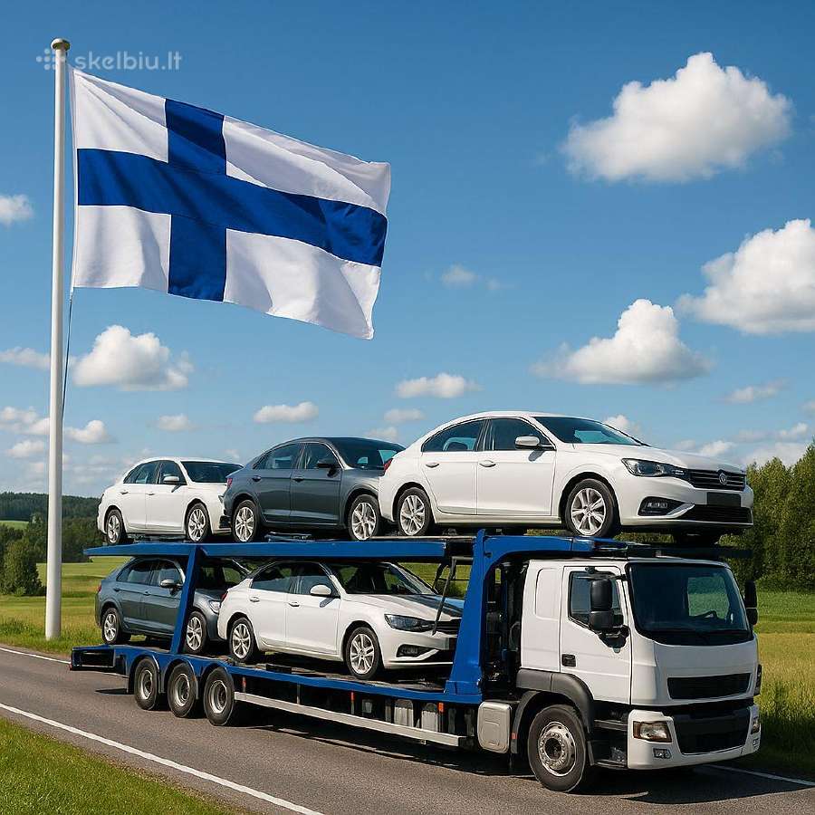 Automobilių pervežimas Lietuva-suomija-Lietuva - nuotraukos Nr. 2
