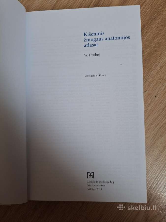 Kišeninis žmogaus anatomijos atlasas 2019m. - nuotraukos Nr. 2