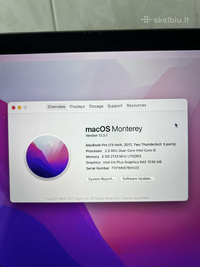 Apple MacBook pro - nuotraukos Nr. 9