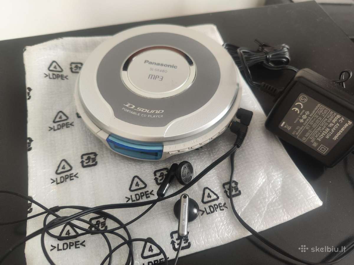 Panasonic nešiojamas CD