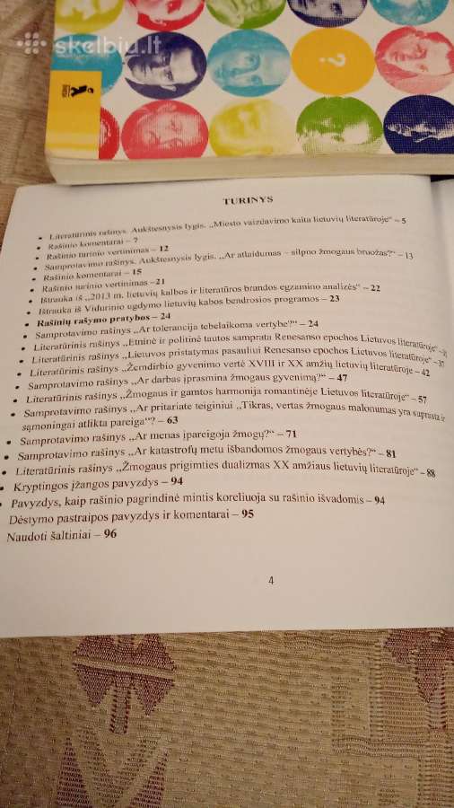 Samprotavimo ir literatūrinis rašinys - nuotraukos Nr. 3