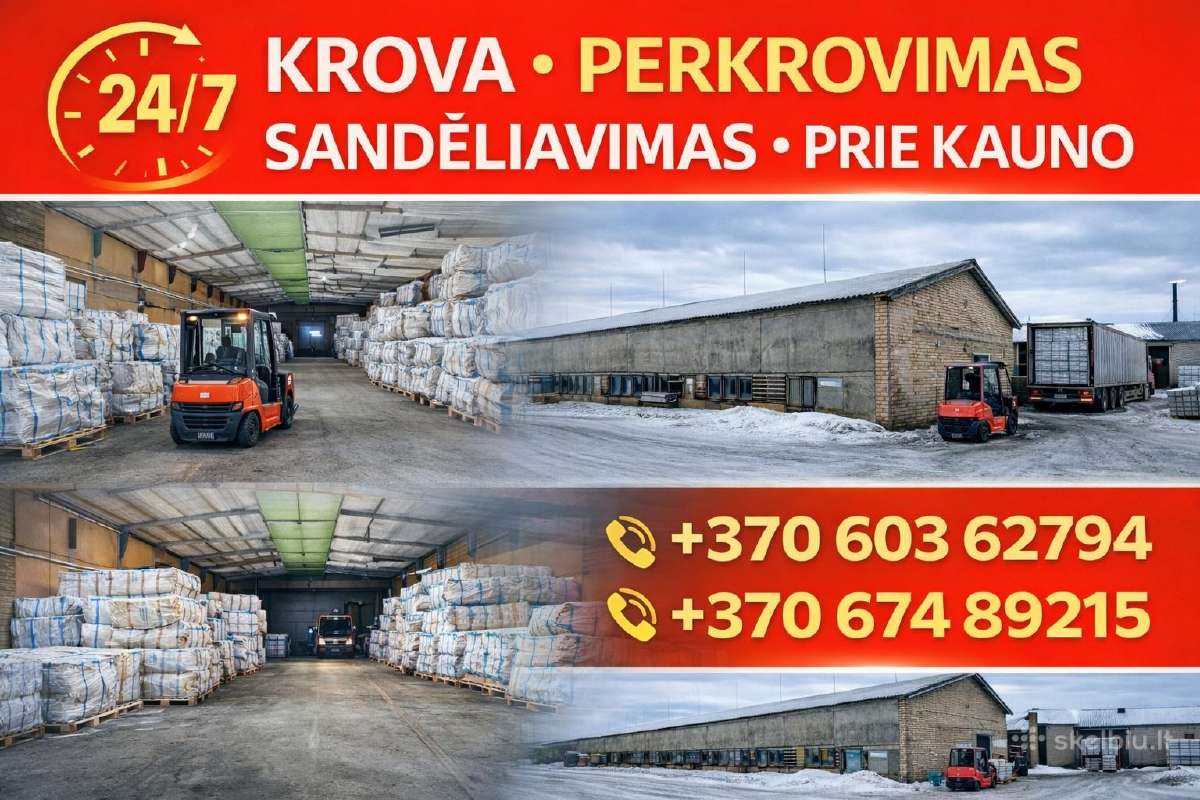 Krovos, Perkrovimo Ir Sandėliavimo Paslaugos