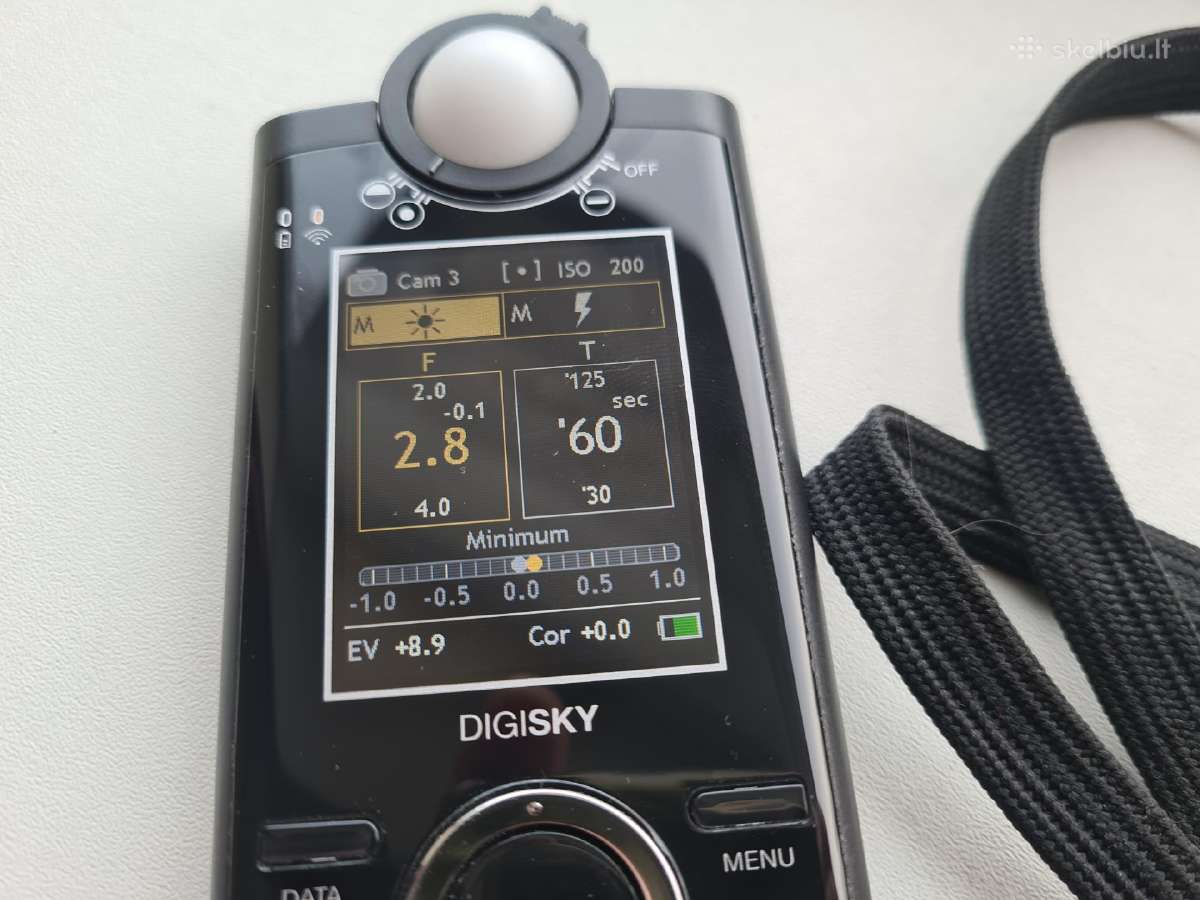 Gossen Digisky Eksponometras - nuotraukos Nr. 3