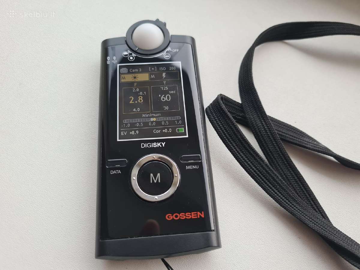 Gossen Digisky Eksponometras - nuotraukos Nr. 4