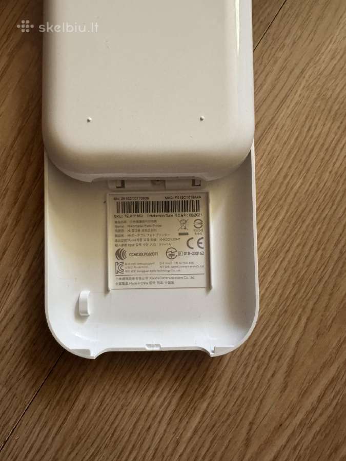Xiaomi Mi Portable Photo Printer - nuotraukos Nr. 4