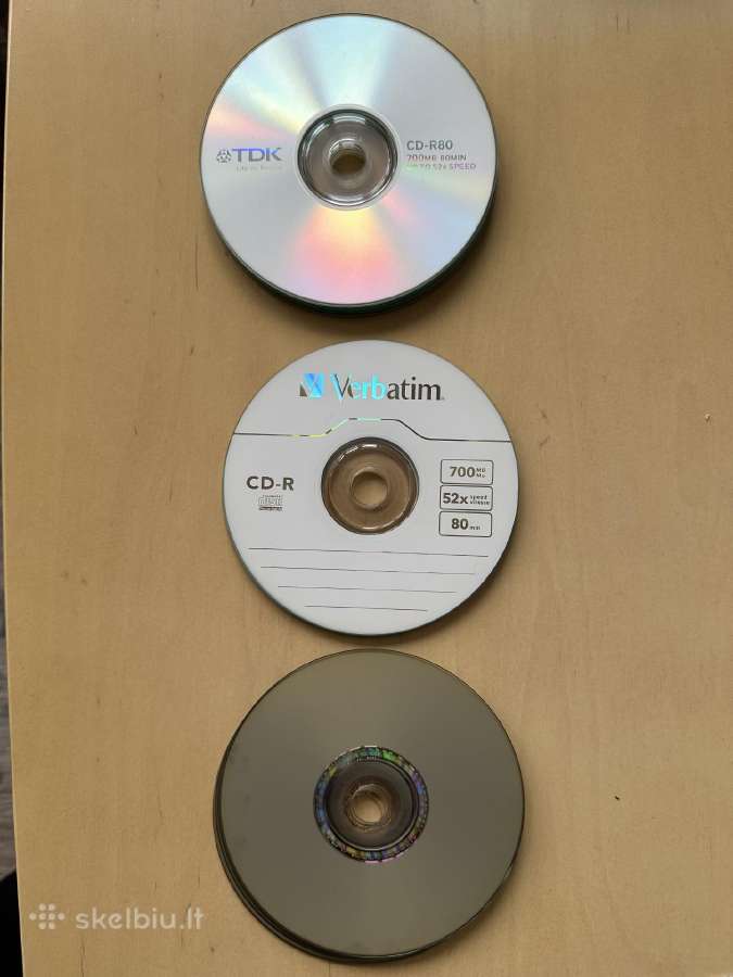 CD diskai. Nauji.