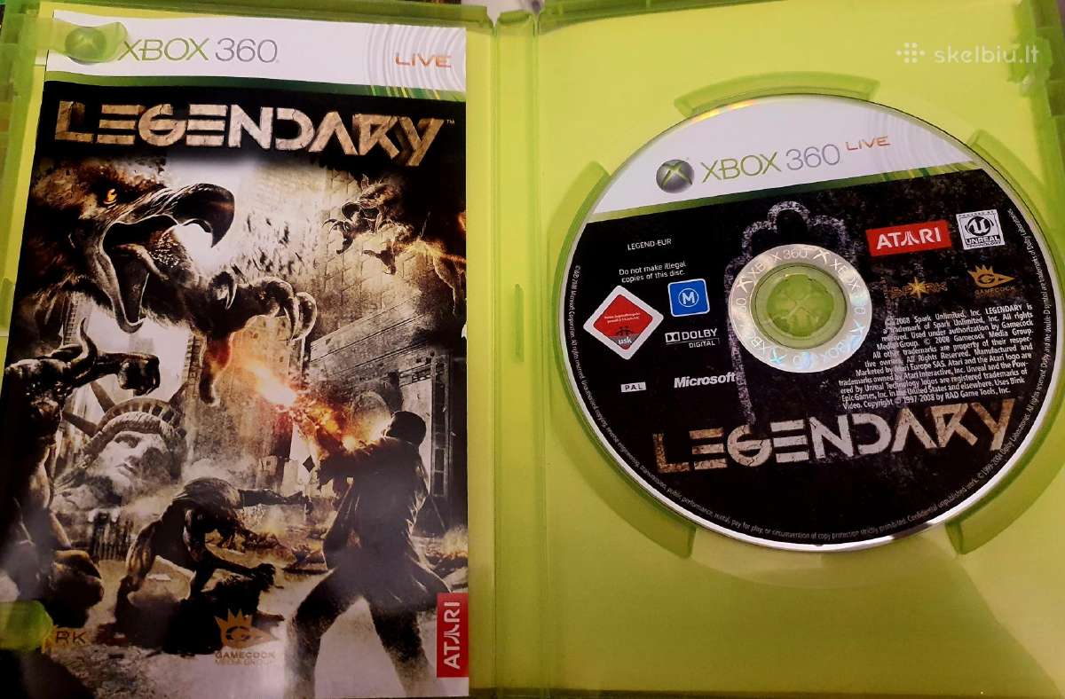 Legendary Xbox 360 - nuotraukos Nr. 2