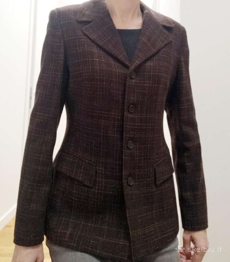 "Guess" įliemenuotas vilnos švarkas moteriškas