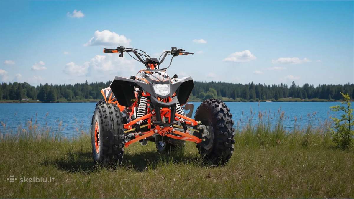 Egl Motor Vaikiškas benzininis keturratis Madix110