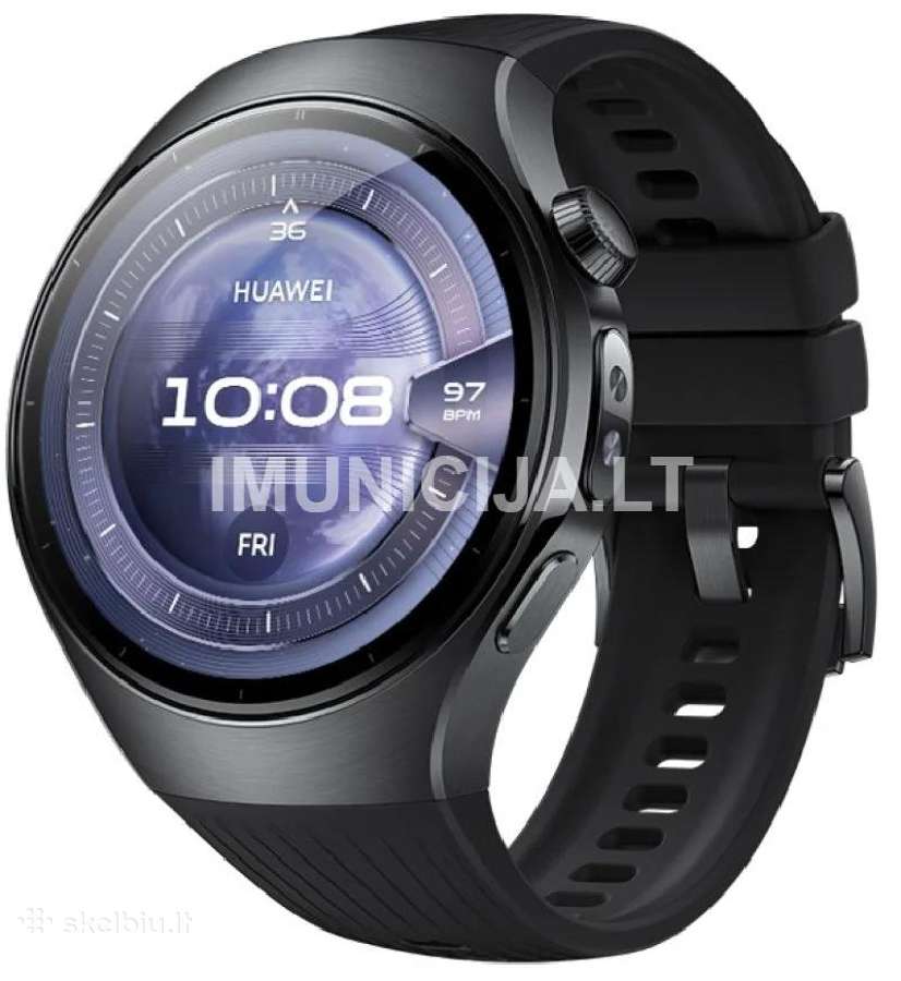 Huawei Watch 5 Black (46mm) (esim) (Naujas)