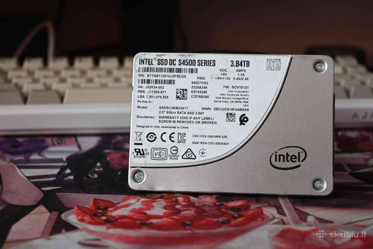 Intel SSD Dc S4500 Series 3.84tb