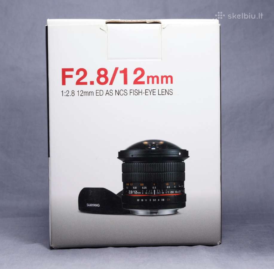 Nikon Samyang 12mm Fish-eye F2,8 - nuotraukos Nr. 3