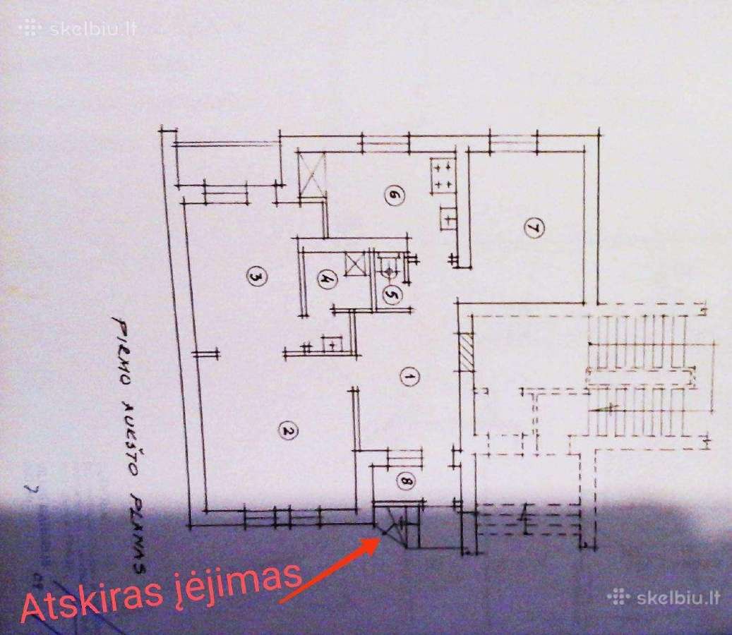 Komercinės patalpos su atskiru įėjimu iš gatvės - nuotraukos Nr. 9