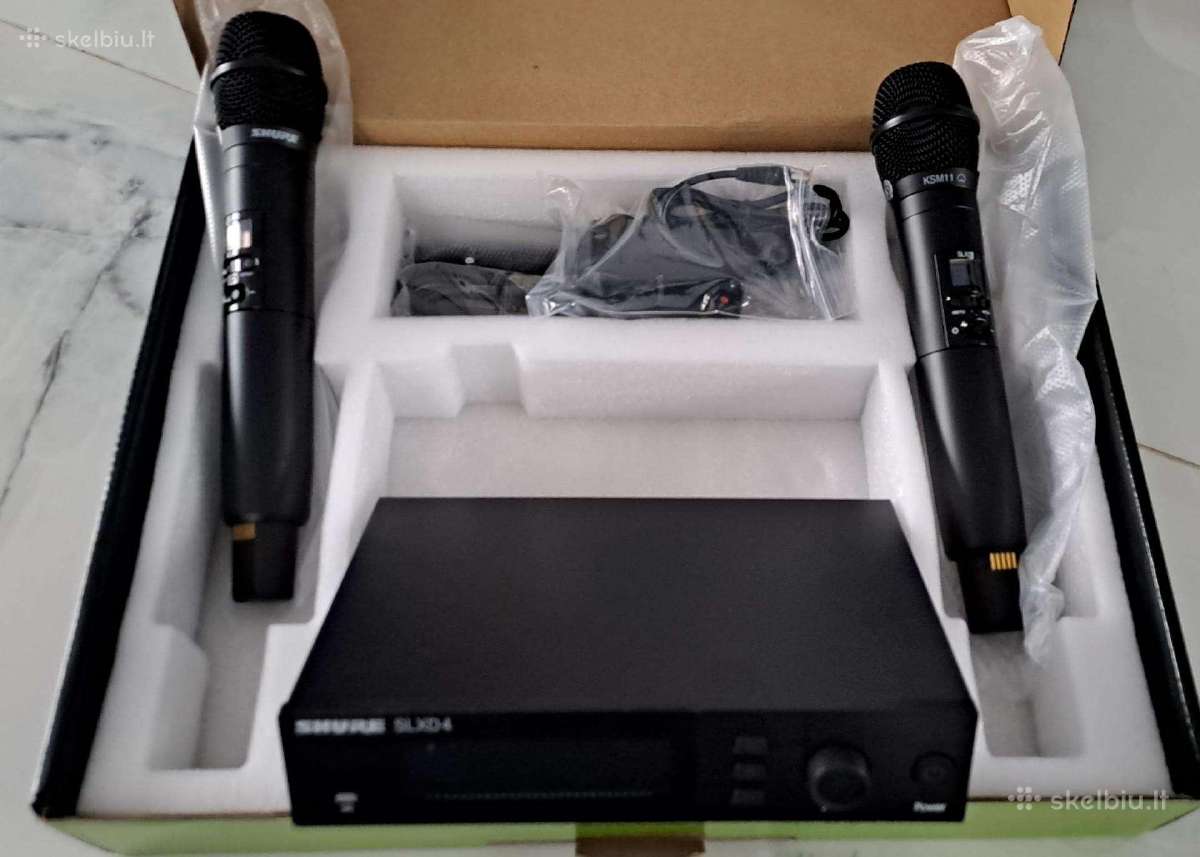 Mikrofonas Shure Slxd24 Ksm11 - nuotraukos Nr. 8