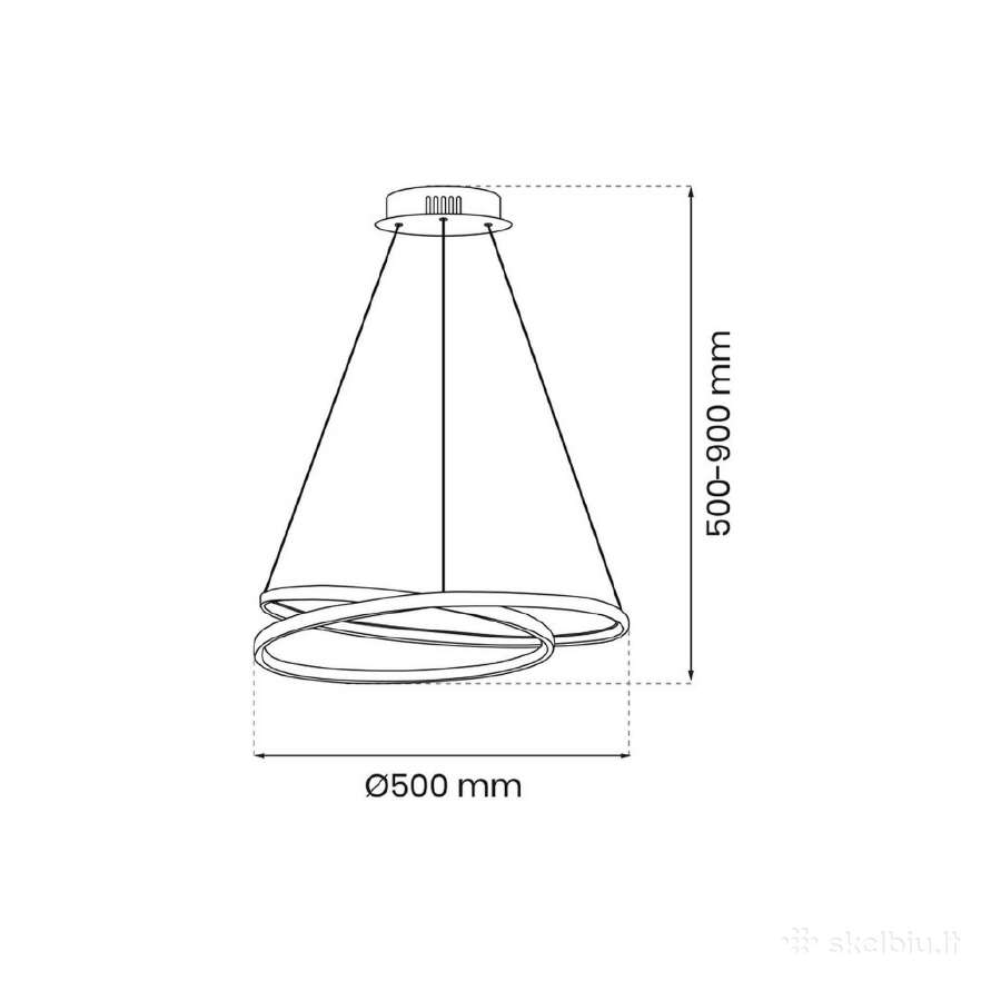 LED šviestuvas - nuotraukos Nr. 8