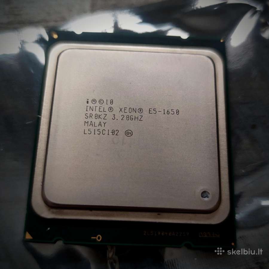 Intel Xeon E5-1650 12x3,8ghz (i7-3930k analogas)