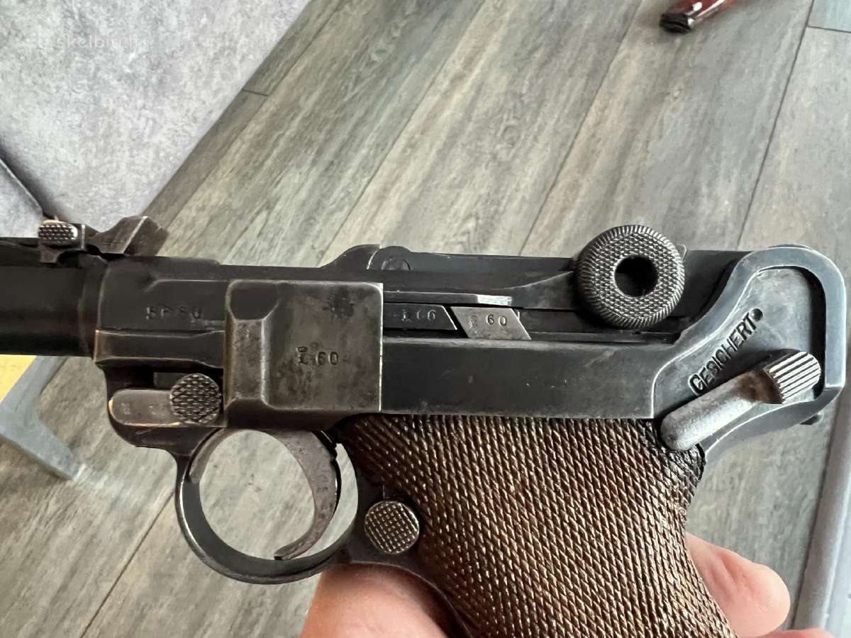Luger P08 1914 Artilerist - nuotraukos Nr. 5
