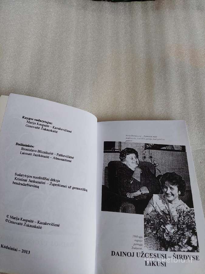 Dainoj užgesusi - širdyse likusi - nuotraukos Nr. 2