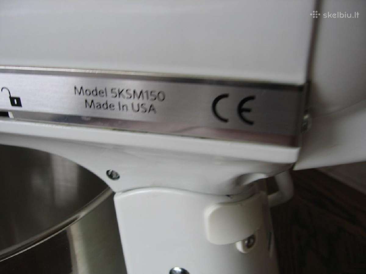 Kitchenaid Artisan 5ksm150psewh mikseris - nuotraukos Nr. 5