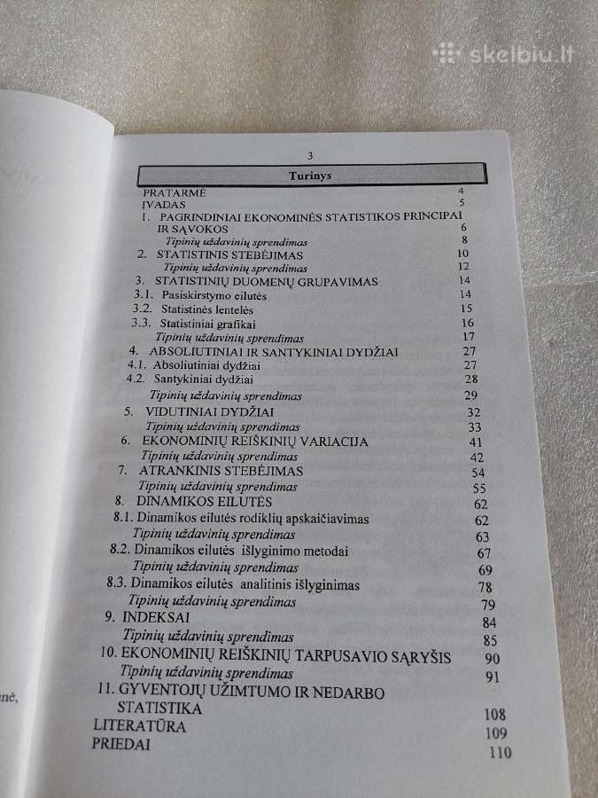 Ekonominės statistikos praktikumas - nuotraukos Nr. 3