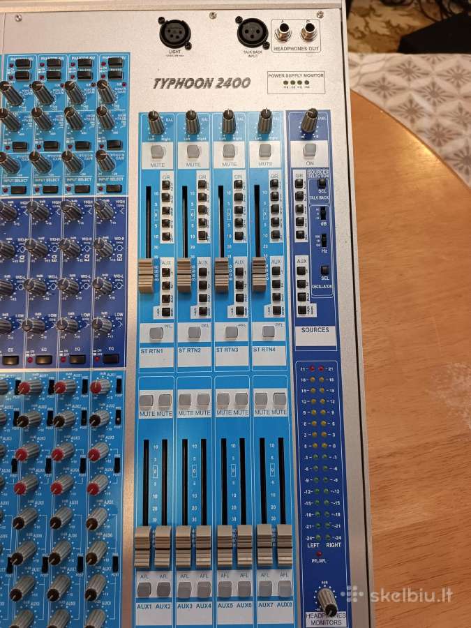 Koncertinis pultas Alto Typhoon 2400 - nuotraukos Nr. 5