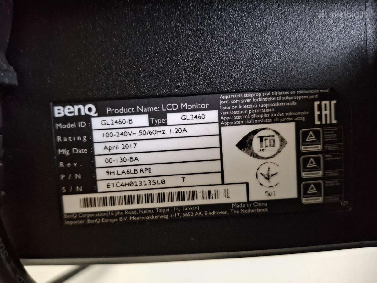 Benq monitorius - nuotraukos Nr. 2