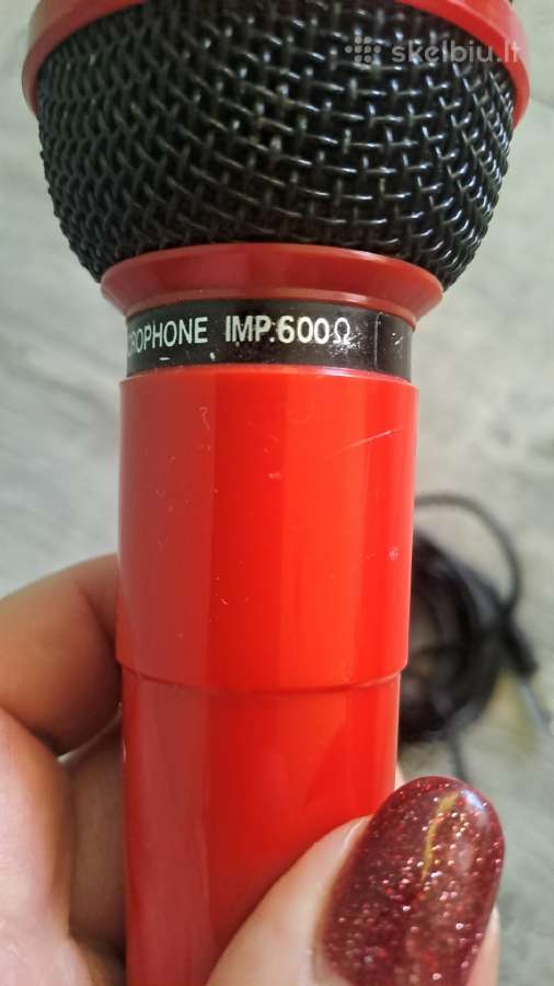 Parduodamas karaoke mikrofonas