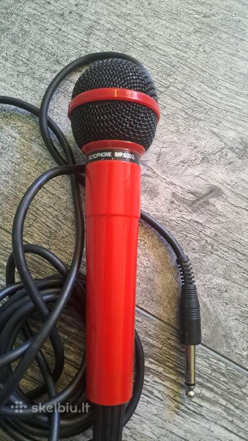 Parduodamas karaoke mikrofonas - nuotraukos Nr. 2