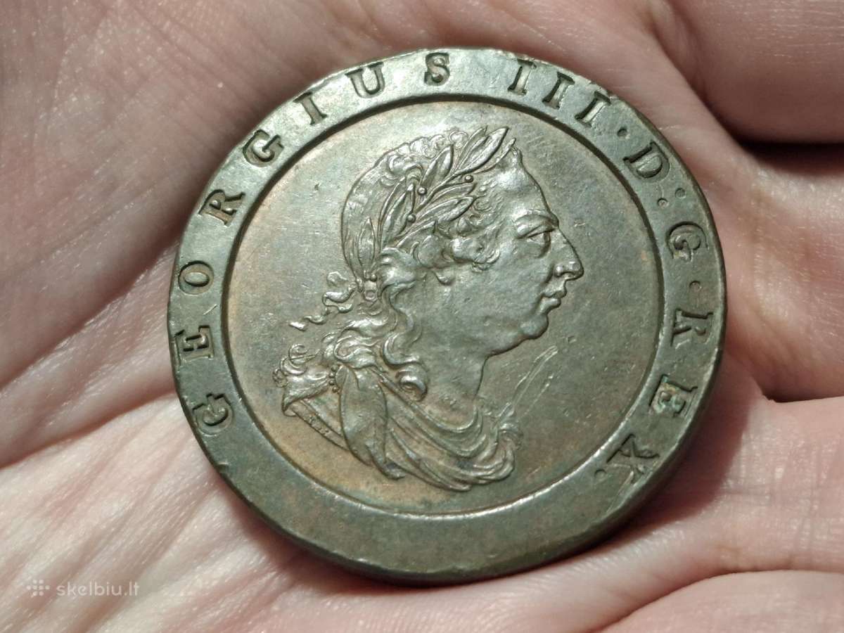 UK 2 pencai 1797 - nuotraukos Nr. 2