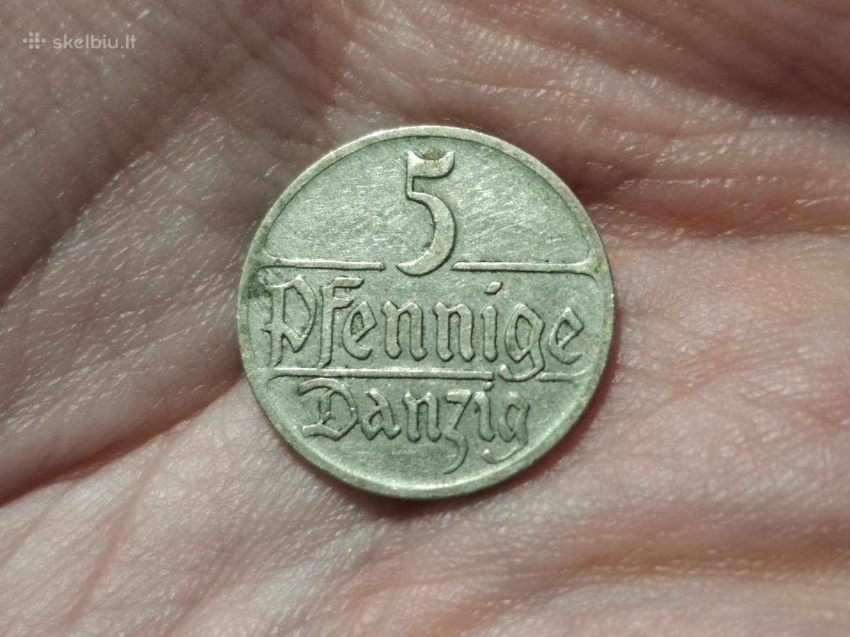Danzig 5 pfennige 1923