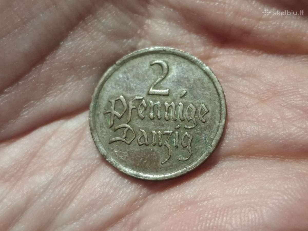 Danzig 2 pfennige 1923