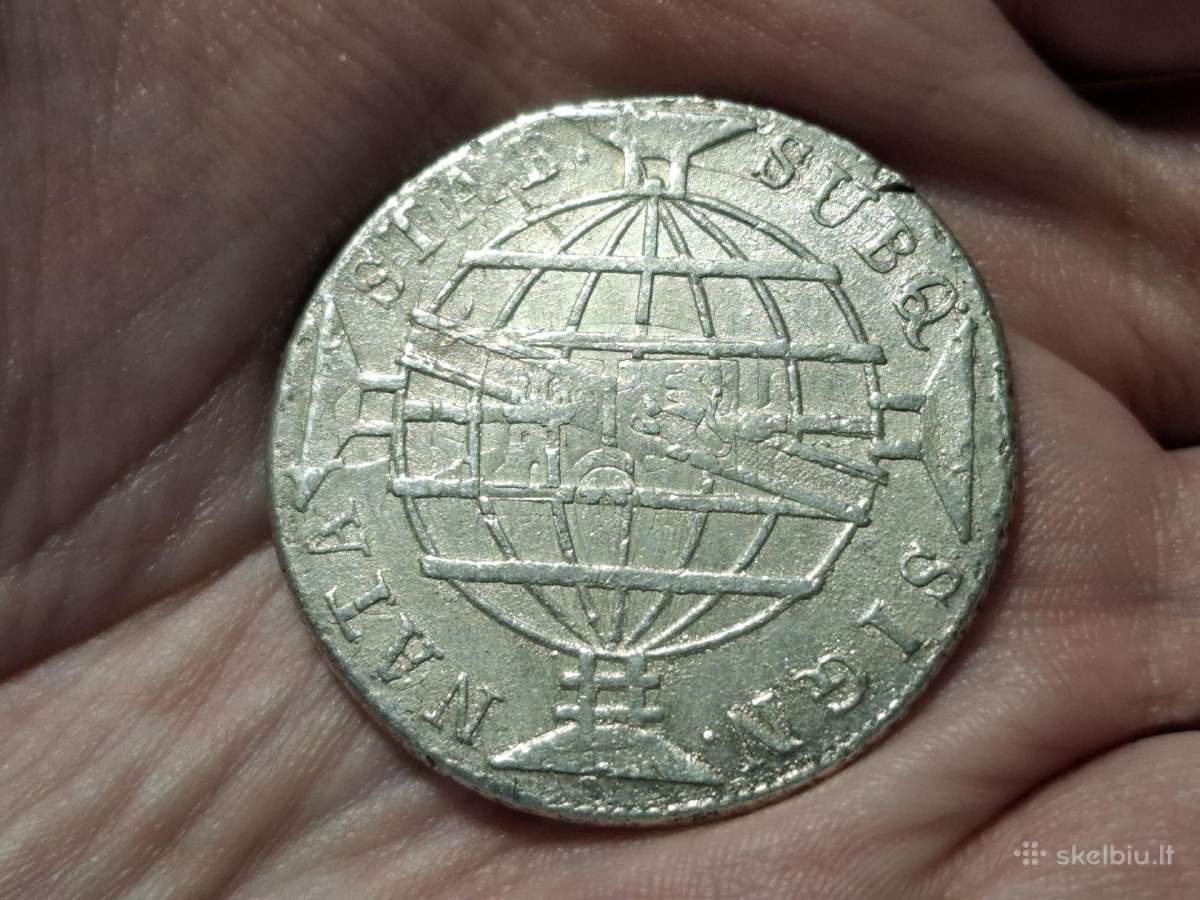 Brazilija 960 reis 1815 sidabras - nuotraukos Nr. 2