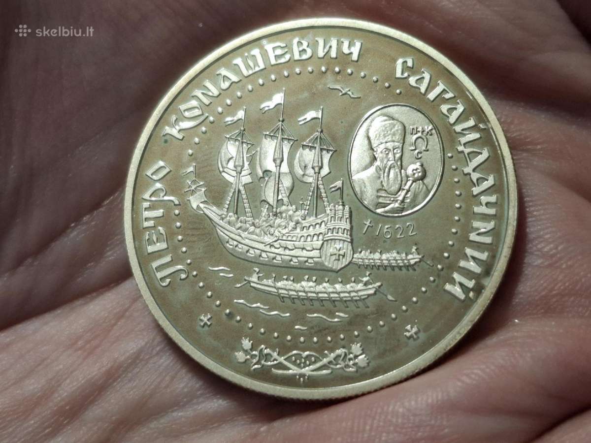 Ukraina 10 grivinų 2000 sidabras proginė