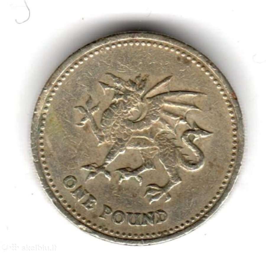 Anglijos monetos 1 - nuotraukos Nr. 3
