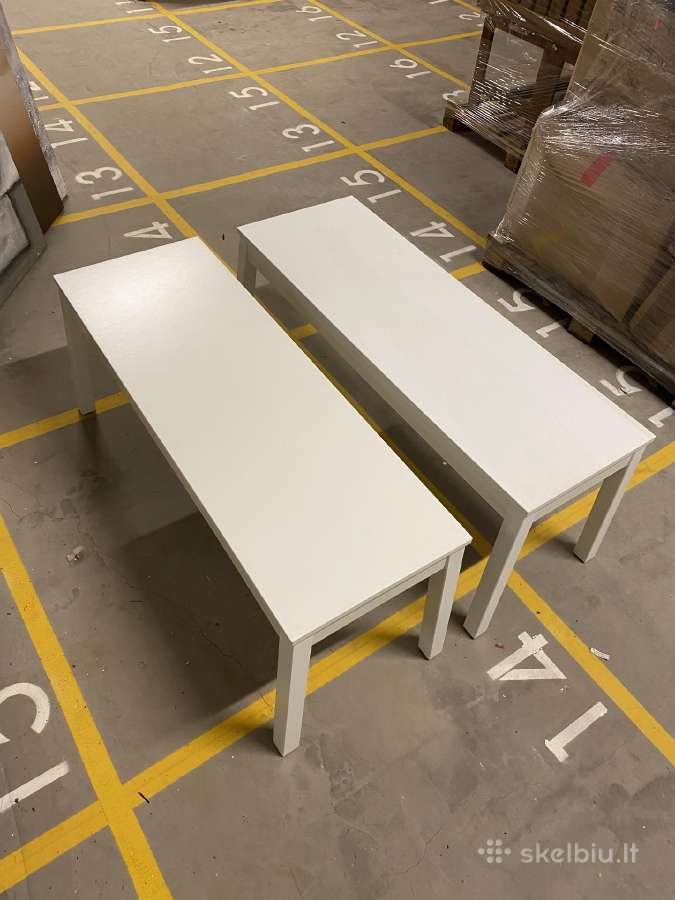 Ikea Sigurd du balti prieškambario suolai