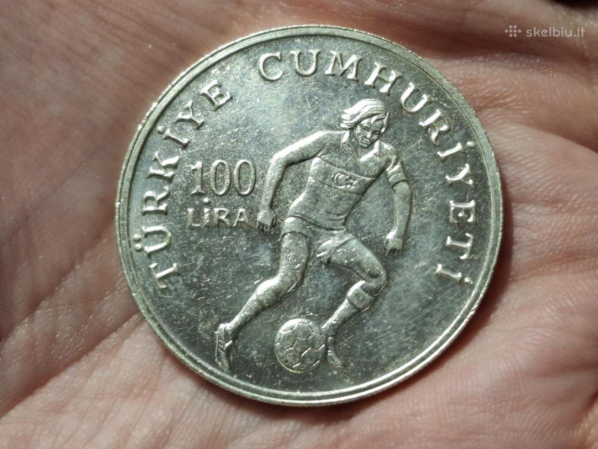 Turkija 100 lirų 1982 proginė