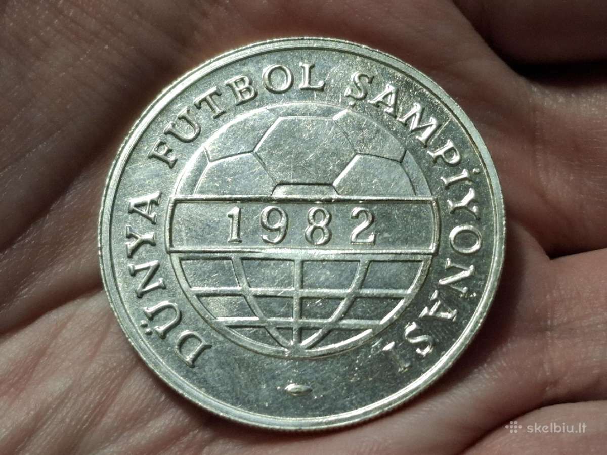 Turkija 100 lirų 1982 proginė - nuotraukos Nr. 2