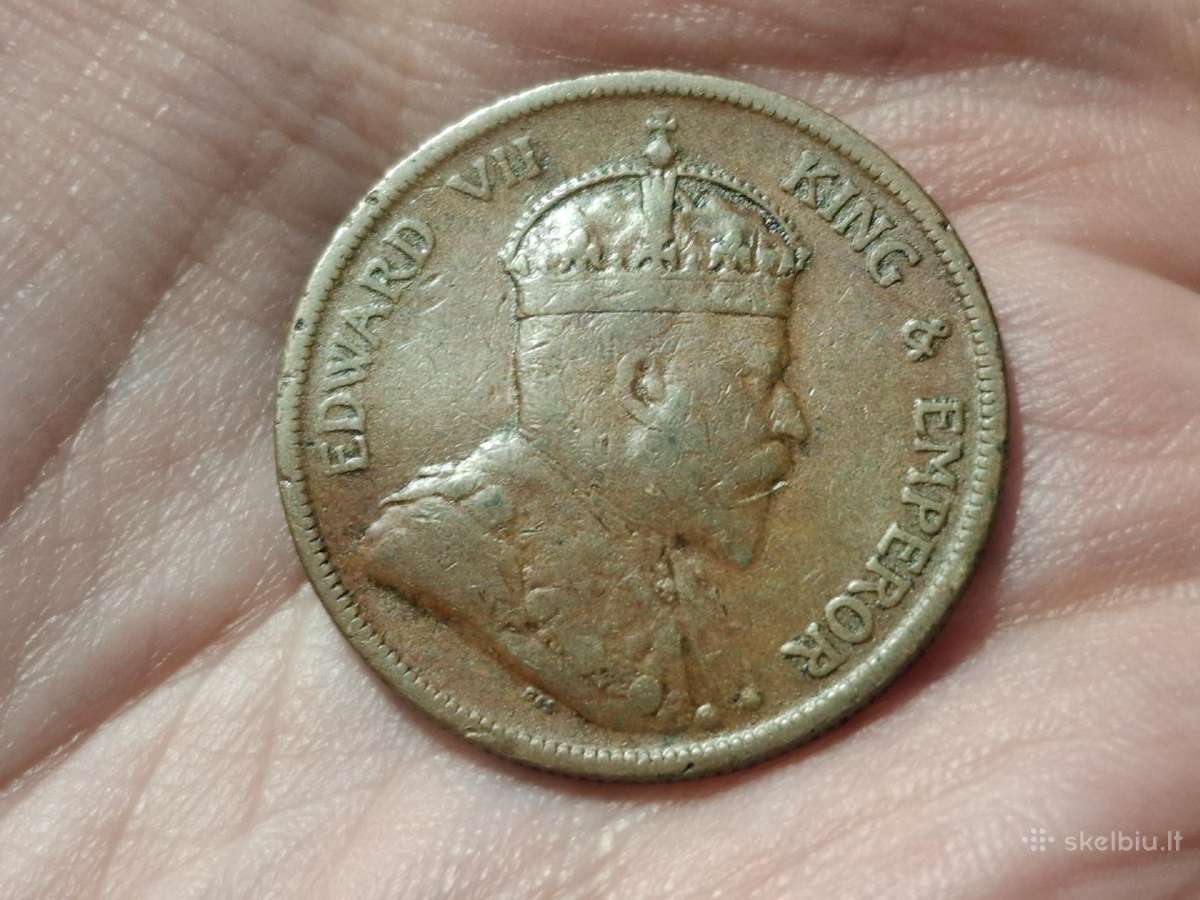 Sąsiaurio gyvenvietės 1 centas 1903 - nuotraukos Nr. 2