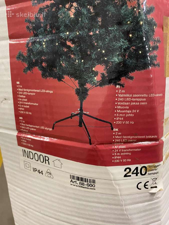 Kalėdų eglutė 200cm aukščio - nuotraukos Nr. 2