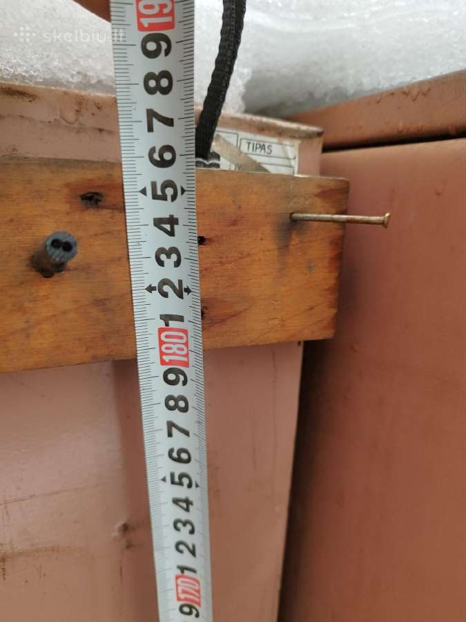 Metaline sena persirengimo spinta - nuotraukos Nr. 6
