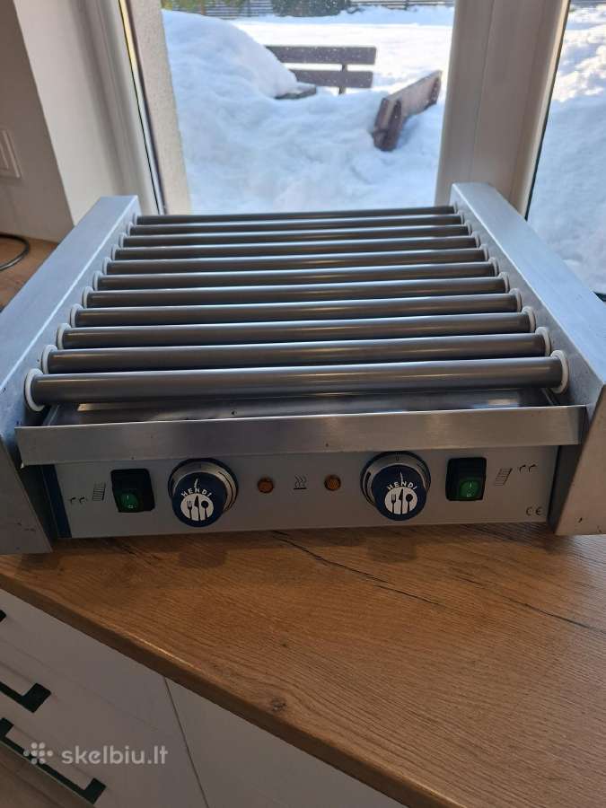 Hendi sausage rolling grill-11 rolers
